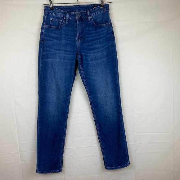 Bonobos Mens Size 30x30 Blue Athletic Fit Stretch Blue Jeans Med Wash - Picture 2 of 7